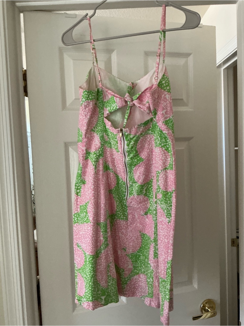 Lilly Pulitzer Pink and Green Floral Dress - Picture 3 of 3
